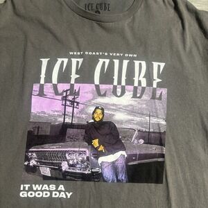 Ice Cube Today Was A Good Day Rap Tee T‎ Shirt Adult XL Dark Gray Mens
